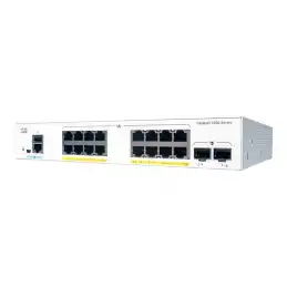 Cisco Catalyst 1000-16FP-2G-L - Commutateur - Géré - 16 x 10 - 100 - 1000 (PoE+) + 2 x Gigabit SFP ... (C1000-16FP-2G-L)_1